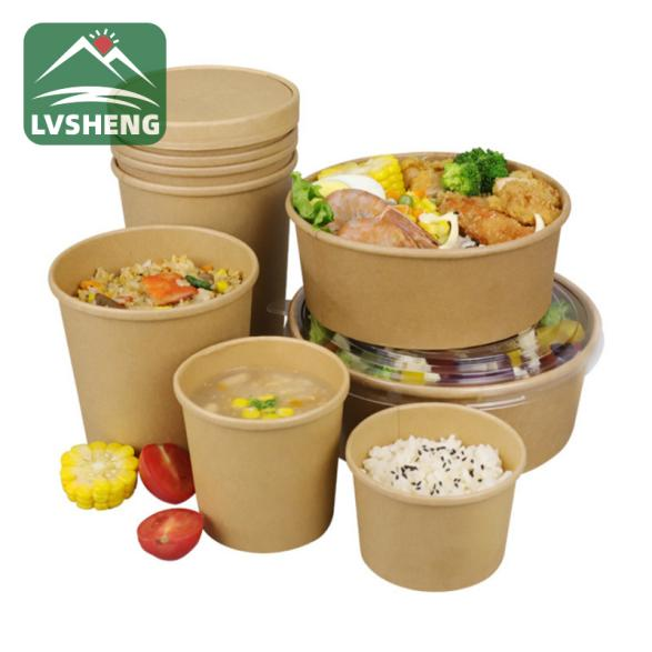 KRAFT PAPER BOWL SAPE JI BO FOURN XWED?