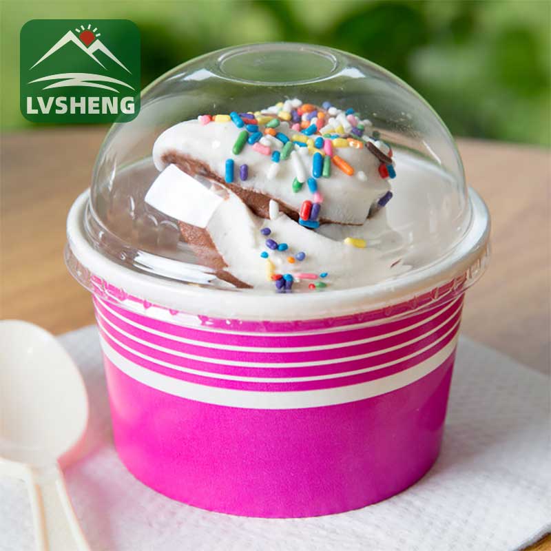 Paper Ice Cream Bowls